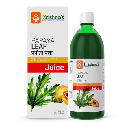 Krishna'S Papaya Leaf Juice - 1 Litre