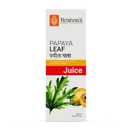 Krishna'S Papaya Leaf Juice - 1 Litre
