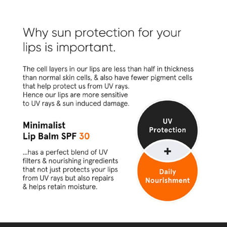 Minimalist Lip Balm Spf 30 8gm