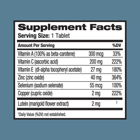 Bausch + Lomb Ocuvite Eye Vitamin | 120 Count