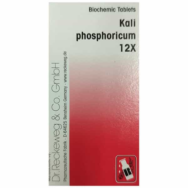 Dr. Reckeweg Kali Phosphoricum Biochemic Tablet | Mind And Nerve Tablets 12X 20 No's