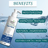 Ktein 100% Plant-Based Aqua Marine Fusion Hair Gel: Natural Styling With Rosemary And Algae Oil