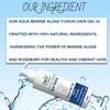 Ktein 100% Plant-Based Aqua Marine Fusion Hair Gel: Natural Styling With Rosemary And Algae Oil