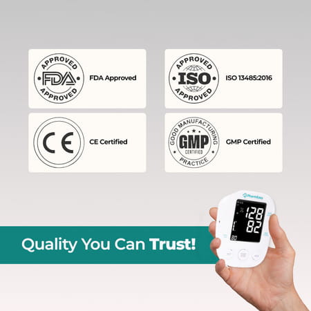 Pharmeasy Fully Automatic Digital Blood Pressure Monitor Pe/Bp01