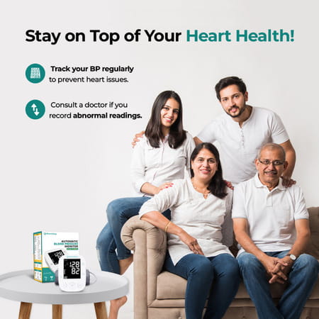 Pharmeasy Fully Automatic Digital Blood Pressure Monitor Pe/Bp01