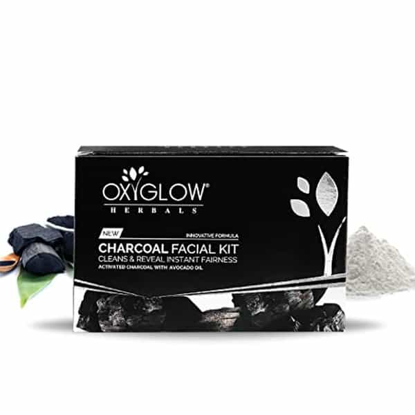 Oxyglow Herbals Facial Kit Charcoal 50 Gram