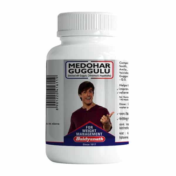 Baidyanath Asli Ayurved Medohar Guggulu - 120 Tablets