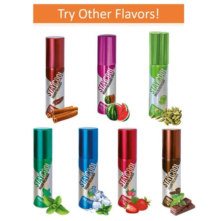 Staycool Breath Freshener Spray - Spearmint Watermelon Chocolate Mint - Pack Of 3