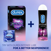 Durex Intense Stimulating Condom With Desirex Gel Box Of 10 Condoms