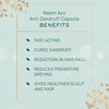 Neem Ayu Anti Dandruff Ayurvedic Capsules | Made With Ayurvedic Ingredients| 60 Capsules