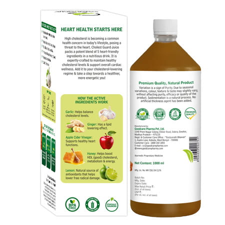 Goodcare Cholest Guard Ayurvedic Drink 1 L