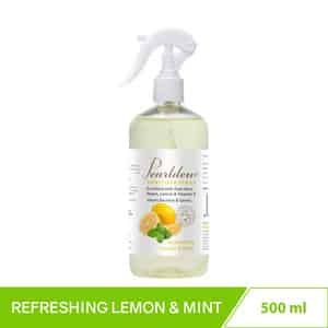 Pearldew Sanitizer Spray (lemon & Mint) 500 Ml | Aloe & Neem | Paraben Free (pack Of 2)