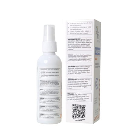 Fixderma Salyzap For Body Acne 2% Salicylic Acid Body Spray 100 Ml