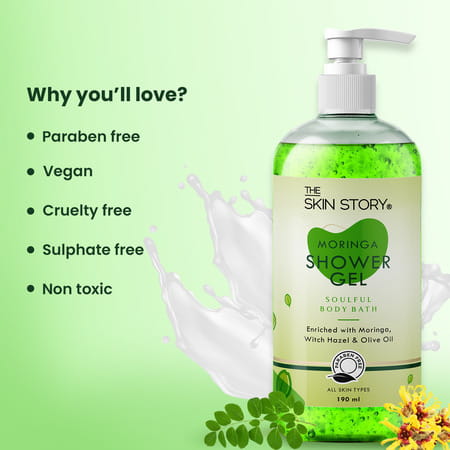 The Skin Story Moringa Shower Gel | 190ml