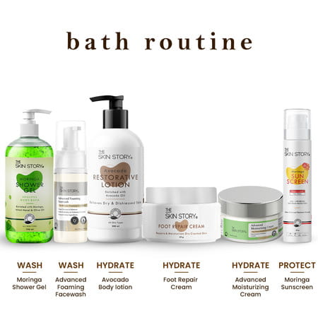 The Skin Story Moringa Shower Gel | 190ml