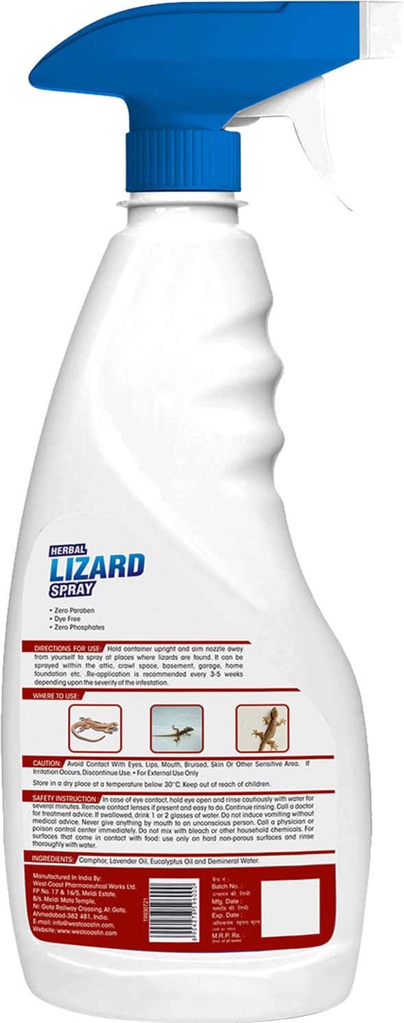 Buy CLENO HERBAL LIZARD REPELLENT SPRAY /HARSH ON LIZARD/LIZARD