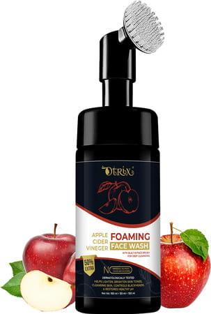 Otrix Apple Cider Vinegar Foaming Face Wash With Built-in Brush