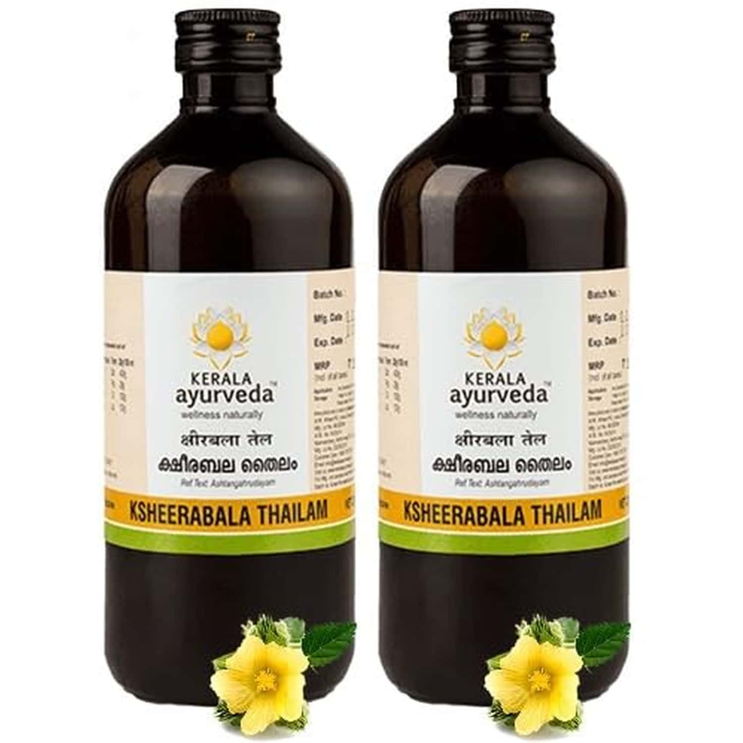 Kerala Ayurveda Ksheerabala Thailam - 450 Ml X Pack Of 2