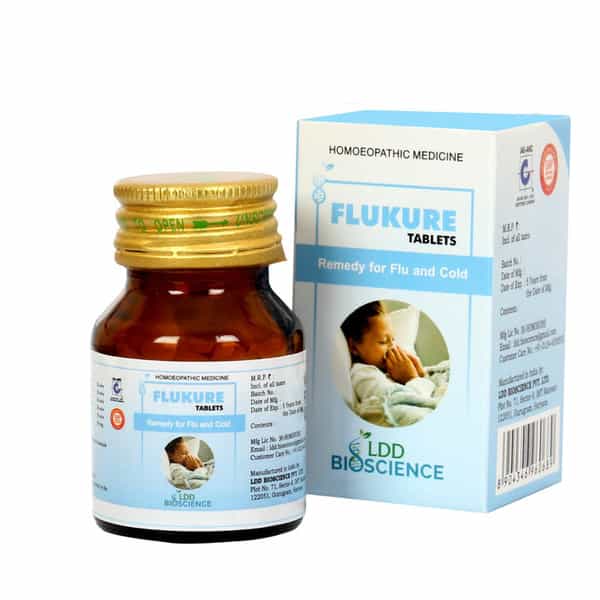 Ldd Bioscience Flukure Tablets Remedy For Flu & Cold (25G)