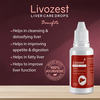 Livozest Drops Liver Health 30 Ml | Liver Health Supplement | Detox Liver | Fatty Liver (Pack Of 1)