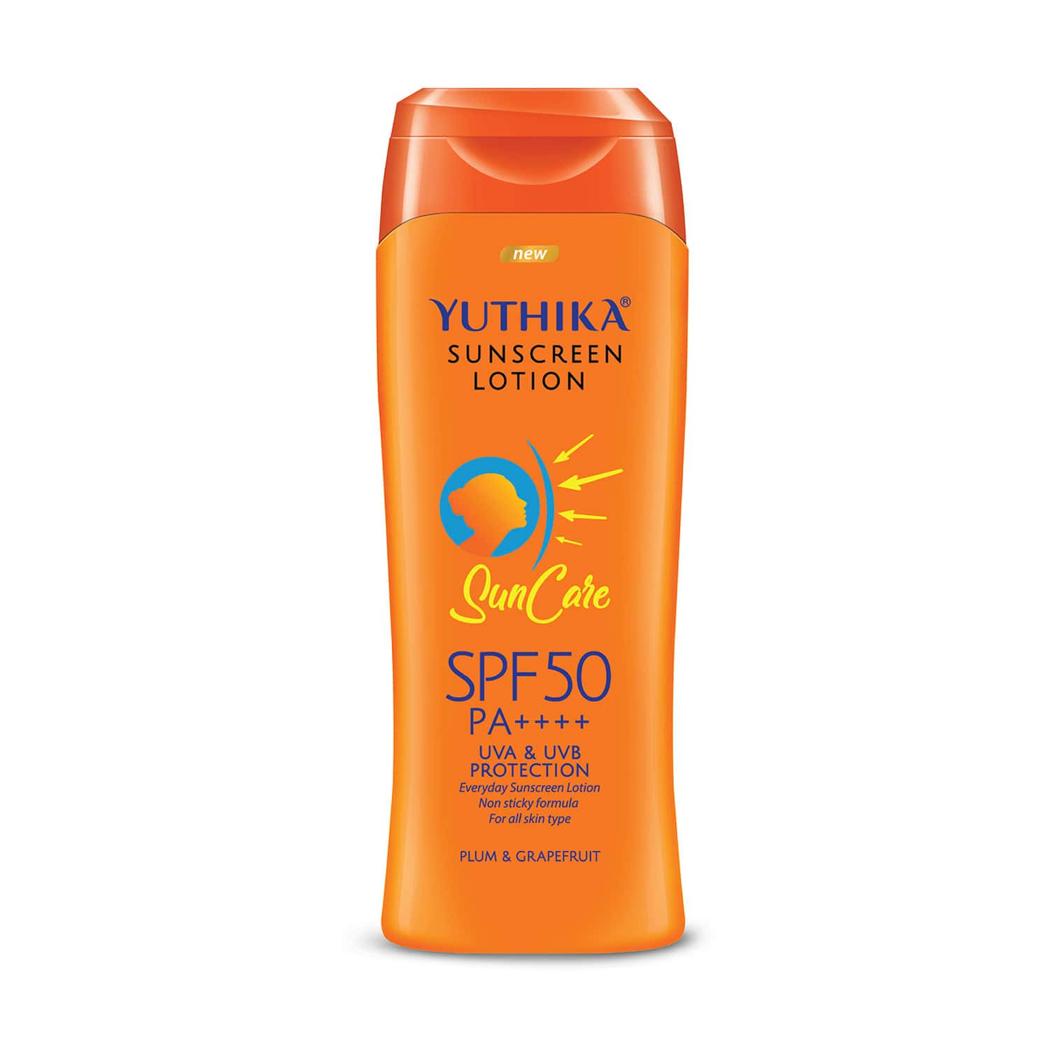 Yuthika Sunscreen Lotion Spf 50 Pa++++ | Uva & Uvb Protection | Sun Cream | Unisex - 300ml