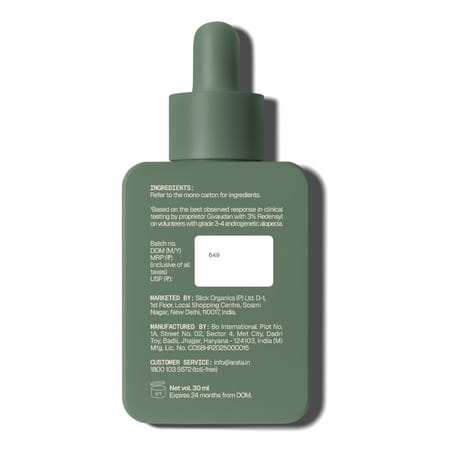 Arata Hair Growth Intensive Serum | Reduces Hair Fall & Thinning | 30 Ml