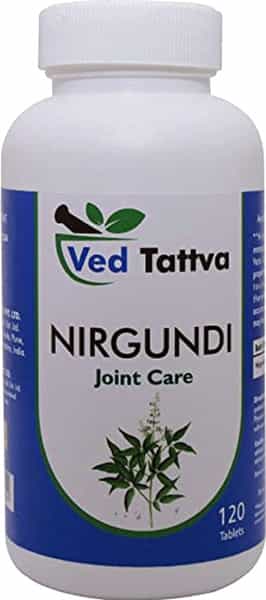 Ved Tattva Nirgundi Tablet (Vitex Negundo) 120 Tablets (Pack Of 5)