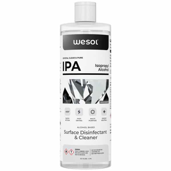 Wesol Ipa Isopropyl Alcohol 99.9% Electronics Cleaner Spray 1 Ltr