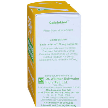 Dr. Willmar Schwabe India Calciokind Tablet 10 No'S
