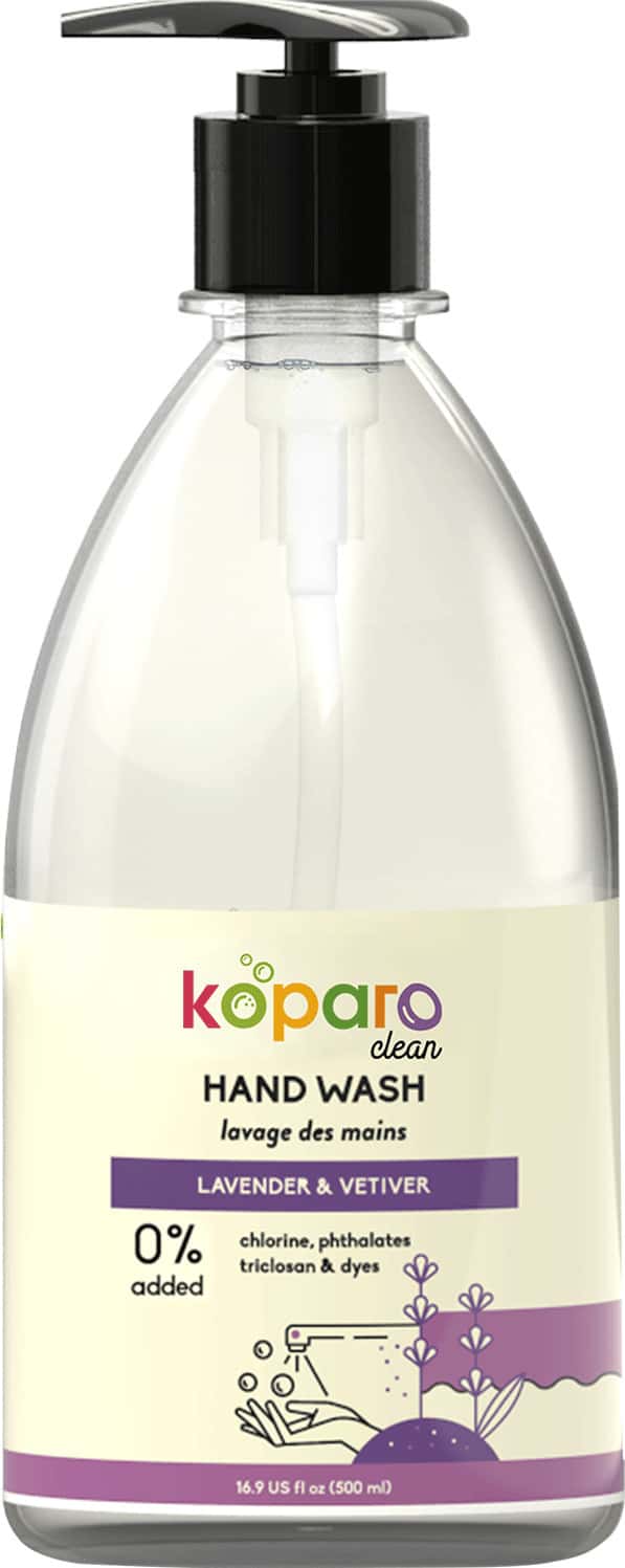 Koparo Hand Wash - Lavender - Germ Protection - Ph Controlled & Hypoallergenic - Child Safe 1x500ml