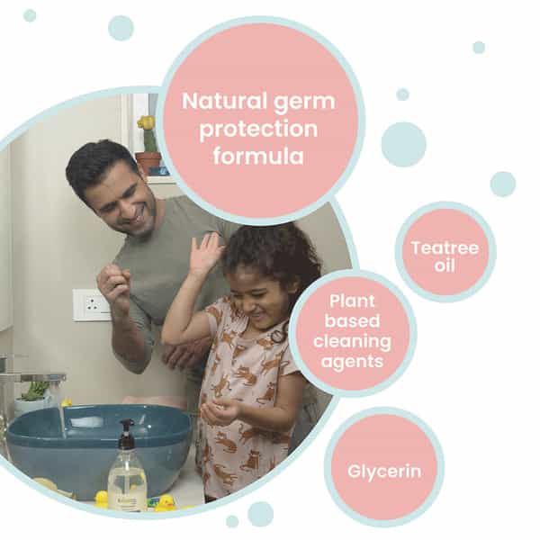 Koparo Hand Wash - Lavender - Germ Protection - Ph Controlled & Hypoallergenic - Child Safe 1X500ml