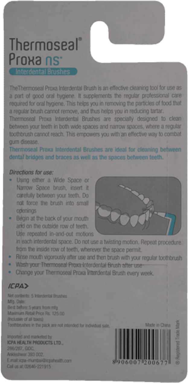 Buy THERMOSEAL PROXA NS BRUSH 5 Online & Get Upto 60 OFF at PharmEasy