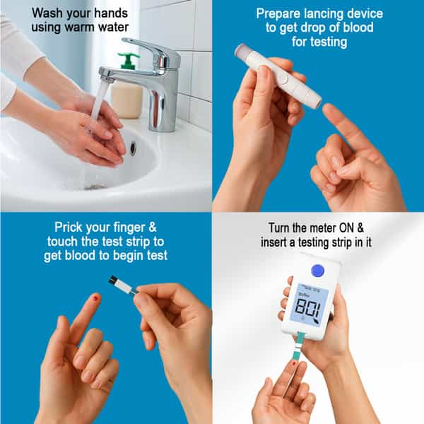 Dr. Odin Gls-73 God Blood Glucose Test Strips With God Monitoring System (25 Test Strips)