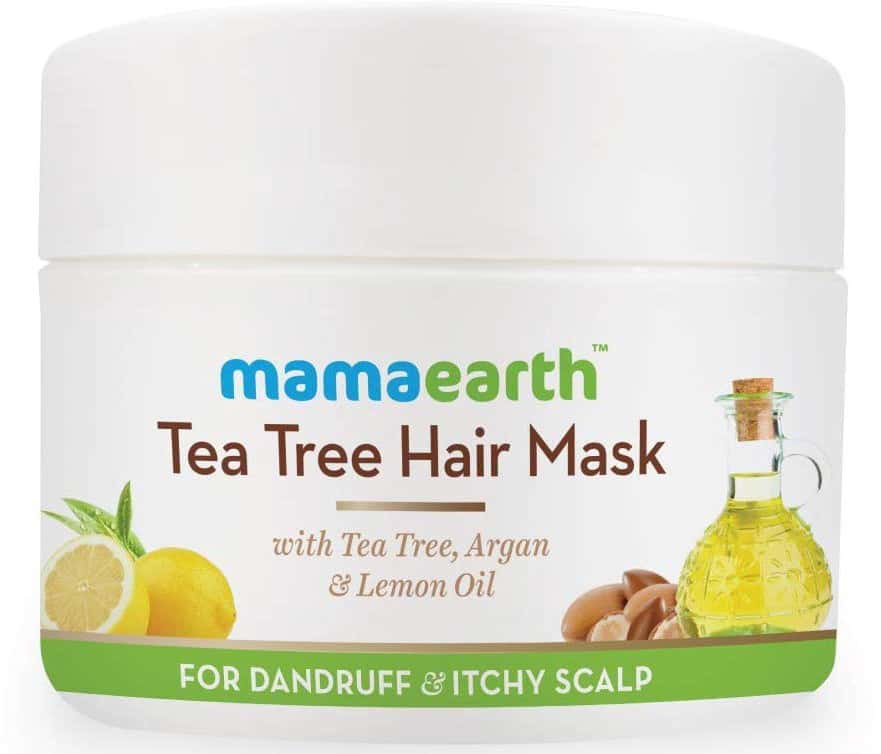 Buy Mamaearth Anti Dandruff Tea Tree Hair Mask With Tea ...