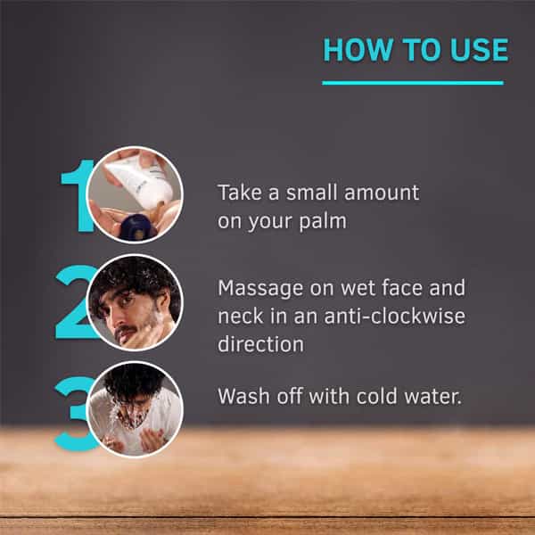 Ustraa De-Tan Face Scrub - 100 Gm