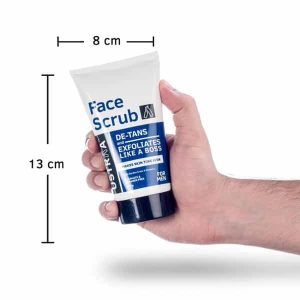 Ustraa De-Tan Face Scrub - 100 Gm