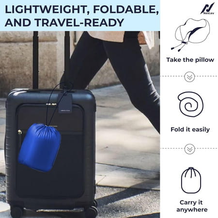 Nexlev Travel Neck Pillow Np-07 | Grey