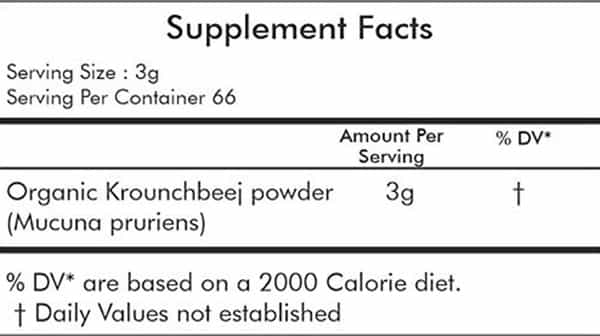 Grazing Meadows Kaunch Beej Powder - 200G (Pack Of 4)