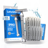 Letsshave Pro Signature De Safety Razor With 10 Blades For Men | Double Edge Classic Razor