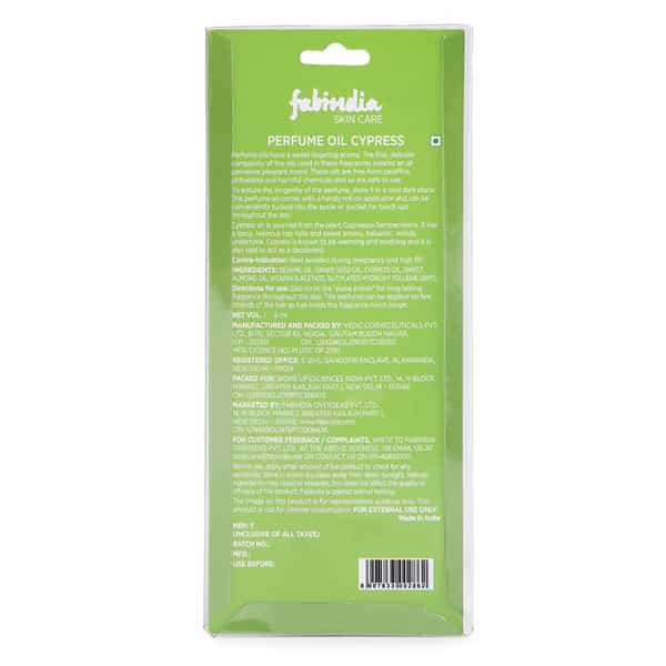 Fabindia Cypruss Perfume Oil- 9 Ml