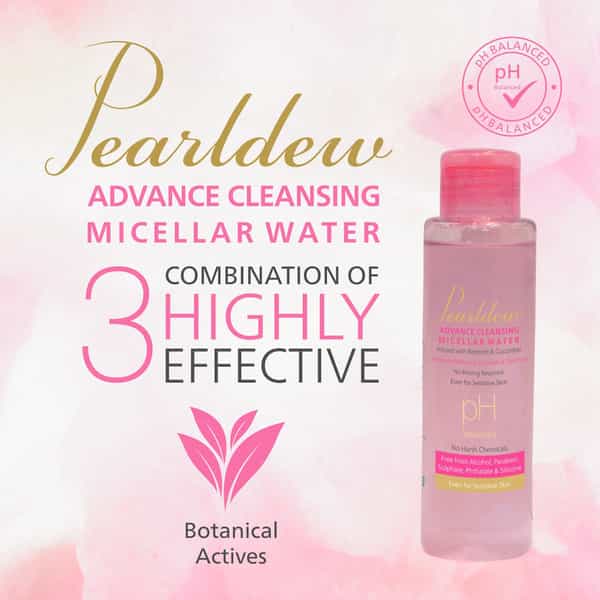 Pearldew Advance Cleansing Micellar Water 100 Ml (Pack Of 1)