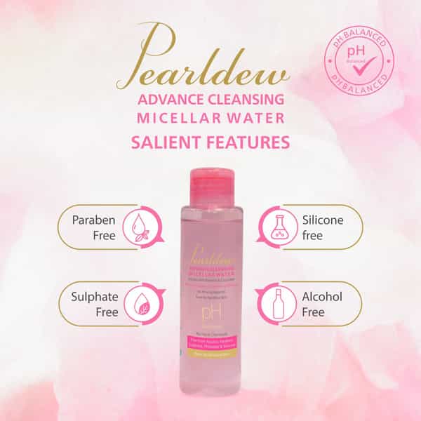 Pearldew Advance Cleansing Micellar Water 100 Ml (Pack Of 1)