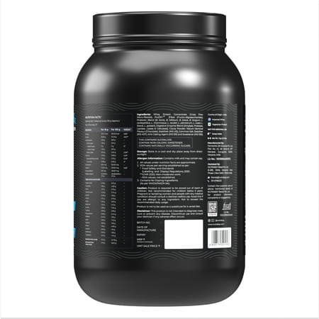 Nutrabay Bioabsorb Whey Protein Powder | Prodifi Blend | 26g Per Scoop | Milk Chocolate - 1kg