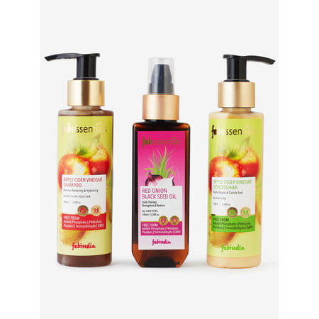 Fabessentials Hair & Now Gift Set - Apple Cider Vinegar - 300 Ml