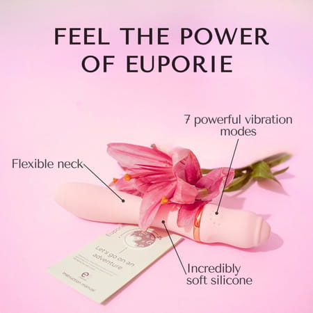 Libertee Euporie Rose Massager 7 Modes & Vibrations