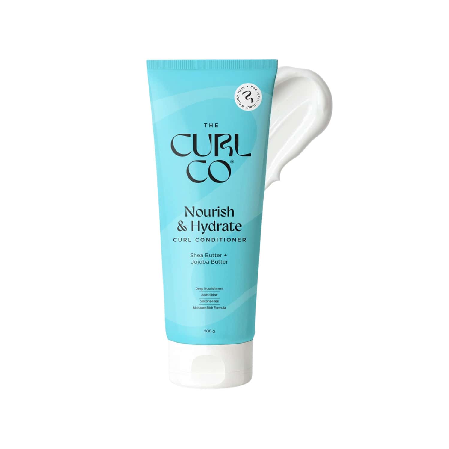 The Curl Co Nourish & Hydrate Curl Conditioner For Wavy & Curly Hair | 200 G