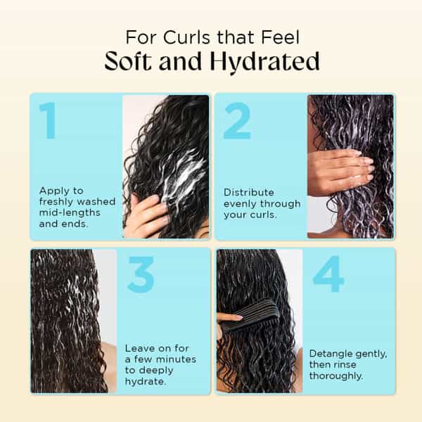 The Curl Co Nourish & Hydrate Curl Conditioner For Wavy & Curly Hair | 200 G