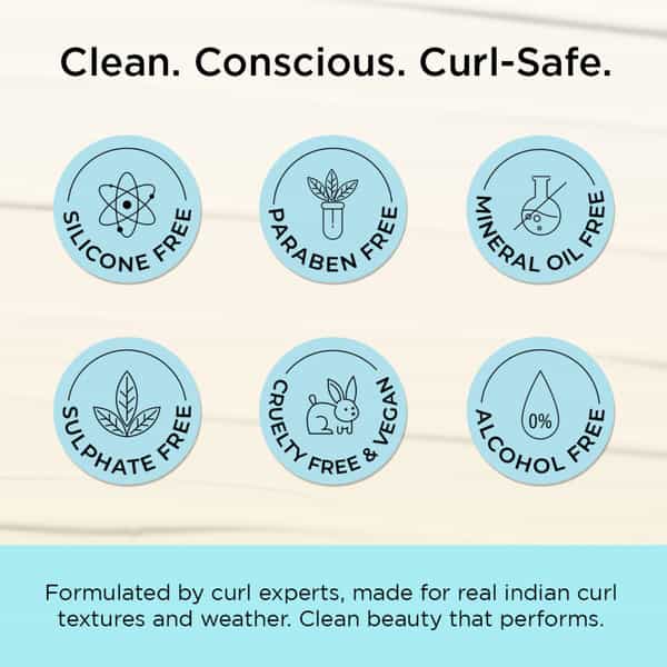 The Curl Co Nourish & Hydrate Curl Conditioner For Wavy & Curly Hair | 200 G