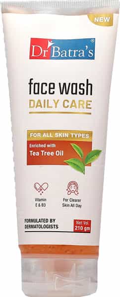 Dr Batra's Face Wash Daily Care Enriched With Tea Tree Oil - 210Gm