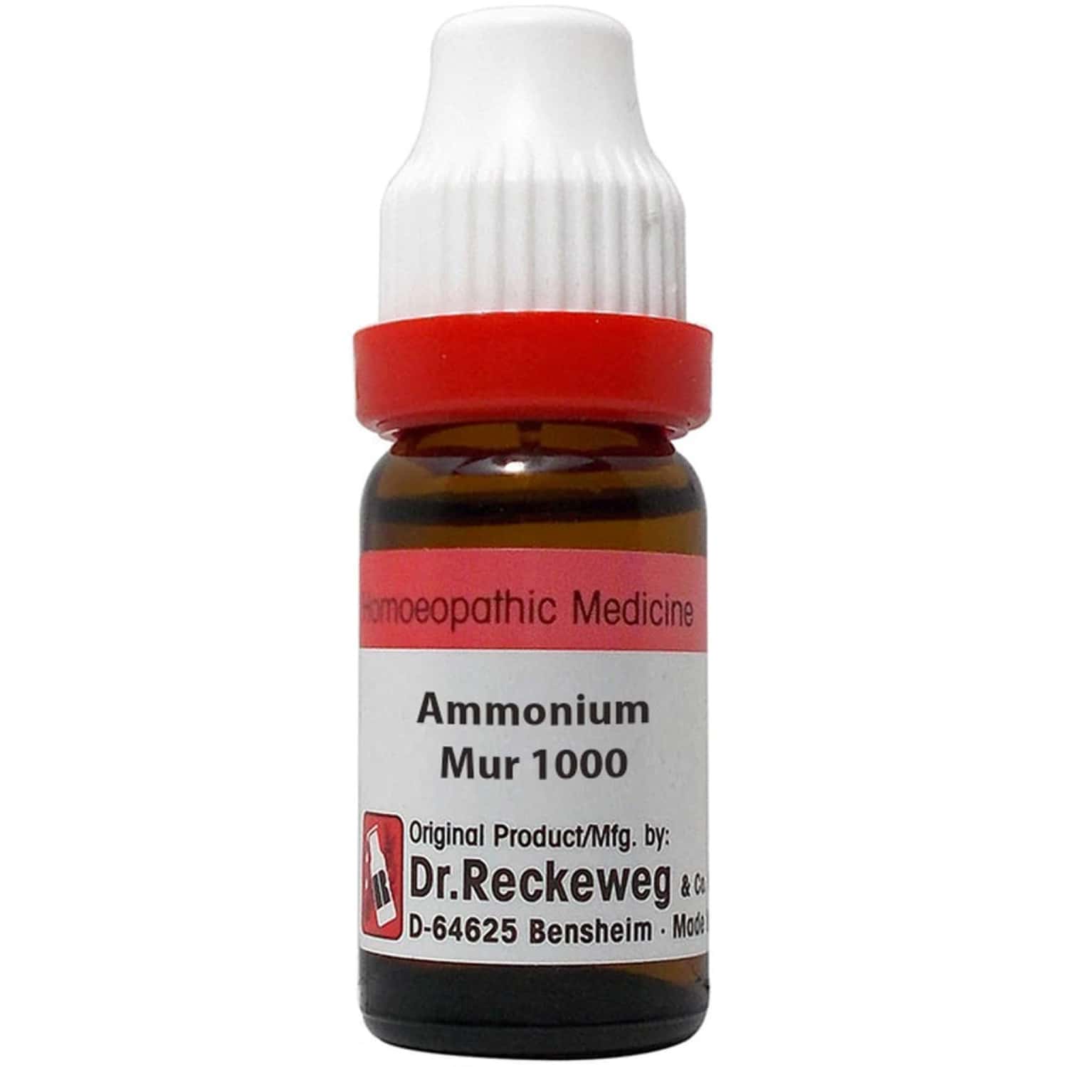 Dr. Reckeweg Ammonium Muriaticum 1m (1000 Ch) (11ml)